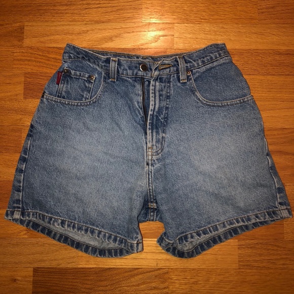 denim high wasted shorts - Picture 1 of 2